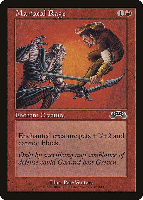 Maniacal Rage · Exodus 87/143