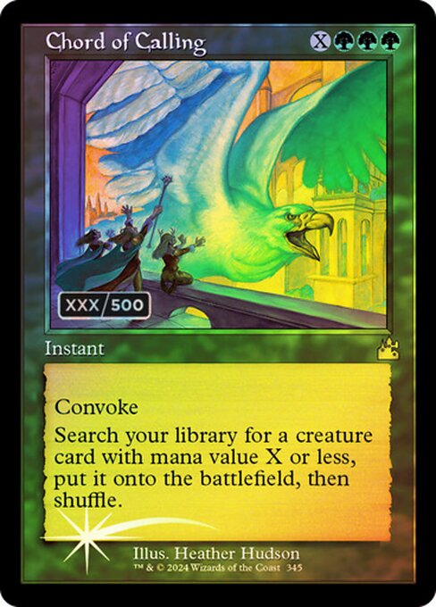 Chord of Calling · Ravnica Remastered 345z/531