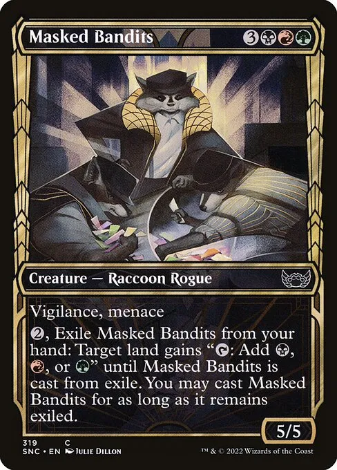 Masked Bandits · Streets of New Capenna 319/513