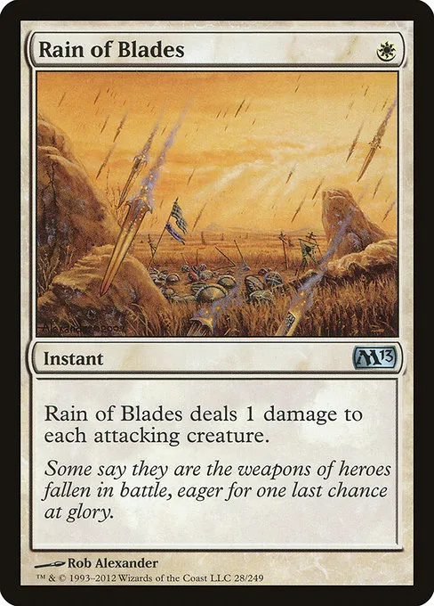 Rain of Blades · Magic 2013 28/249