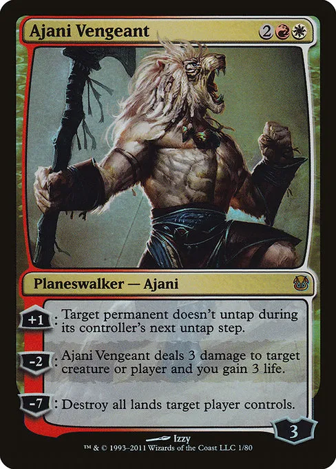 Ajani Vengeant · Duel Decks: Ajani vs. Nicol Bolas 1/80