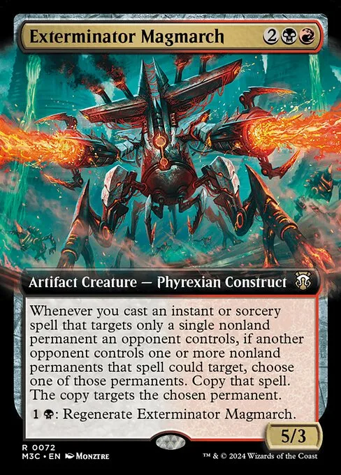 Exterminator Magmarch · Modern Horizons 3 Commander 72/398