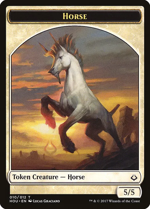 Horse · Hour of Devastation Tokens 10/13