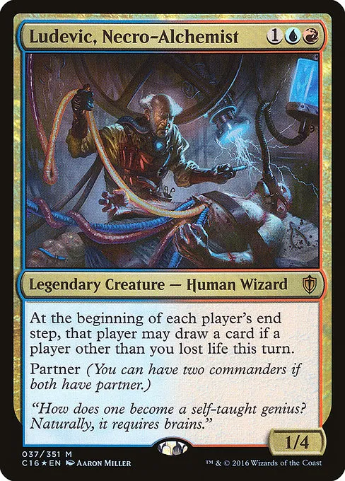 Ludevic, Necro-Alchemist · Commander 2016 37/351