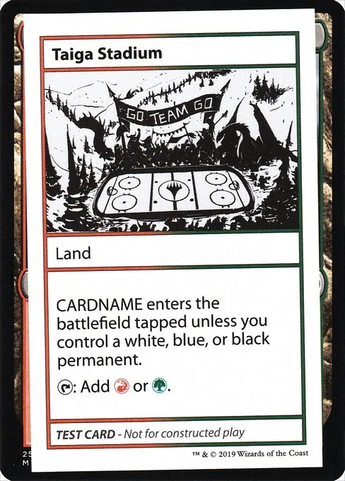 Taiga Stadium · Mystery Booster Playtest Cards 2021 120/121