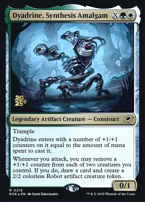 Dyadrine, Synthesis Amalgam · Edge of Eternities Promos 216s/160