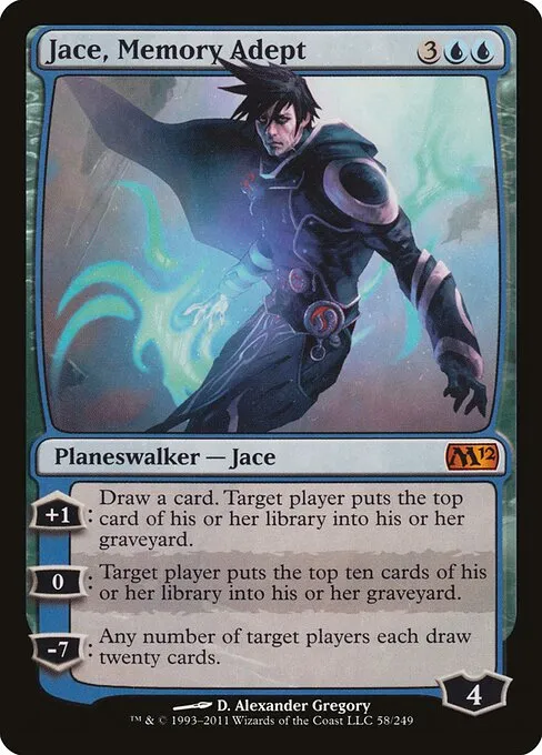 Jace, Memory Adept · Magic 2012 58/249