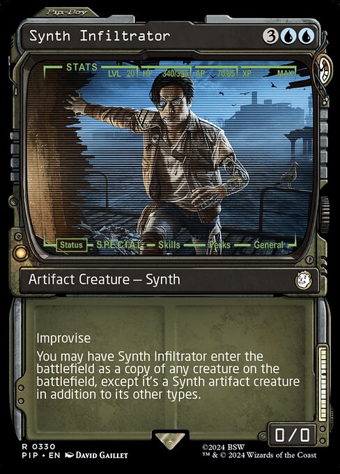 Synth Infiltrator · Fallout 330/1068