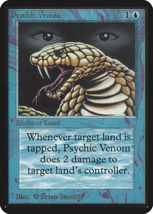 Psychic Venom · Limited Edition Alpha 75/295