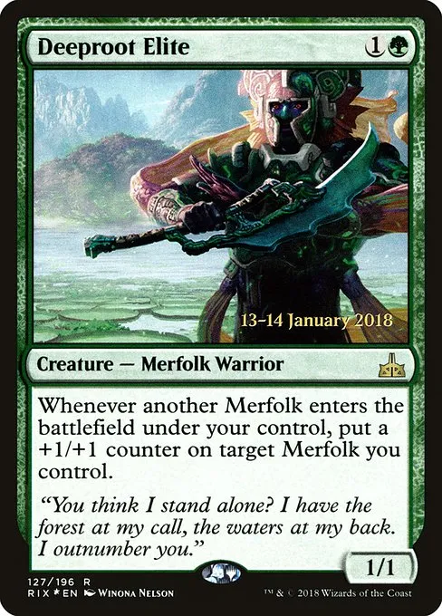 Deeproot Elite · Rivals of Ixalan Promos 127s/98