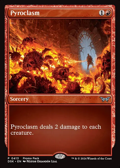 Pyroclasm · Duskmourn: House of Horror 413/419