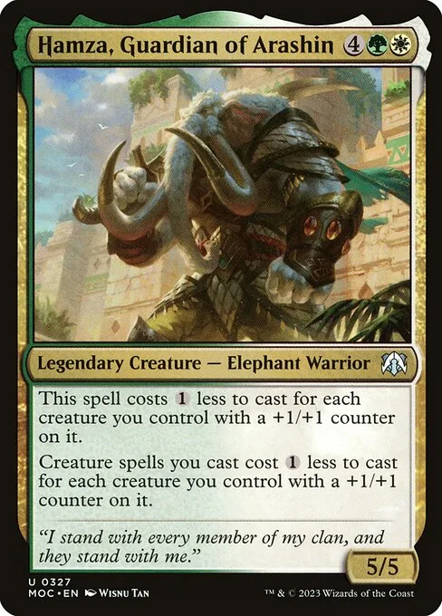 Hamza, Guardian of Arashin · March of the Machine Commander 327/450