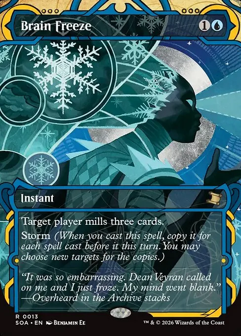 Brain Freeze · Secrets of Strixhaven Mystical Archive 13/195