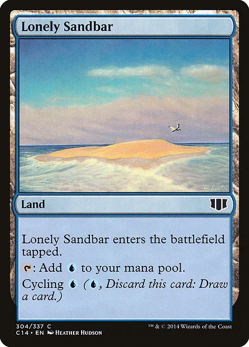 Lonely Sandbar · Commander 2014 304/337