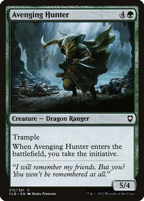 Avenging Hunter · Commander Legends: Battle for Baldur's Gate 215/936