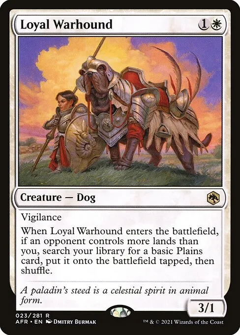 Loyal Warhound · Adventures in the Forgotten Realms 23/424