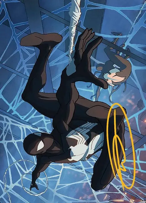 Symbiote Spider-Man // Symbiote Spider-Man · Marvel's Spider-Man Art Series 40/54
