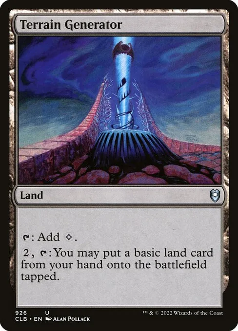 Terrain Generator · Commander Legends: Battle for Baldur's Gate 926/936