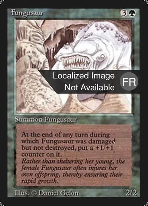 Fungusaur · Foreign Black Border 197/307