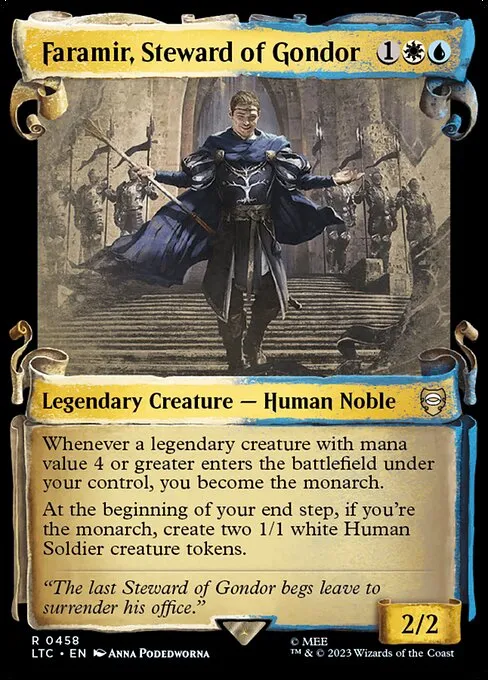 Faramir, Steward of Gondor · Tales of Middle-earth Commander 458/591