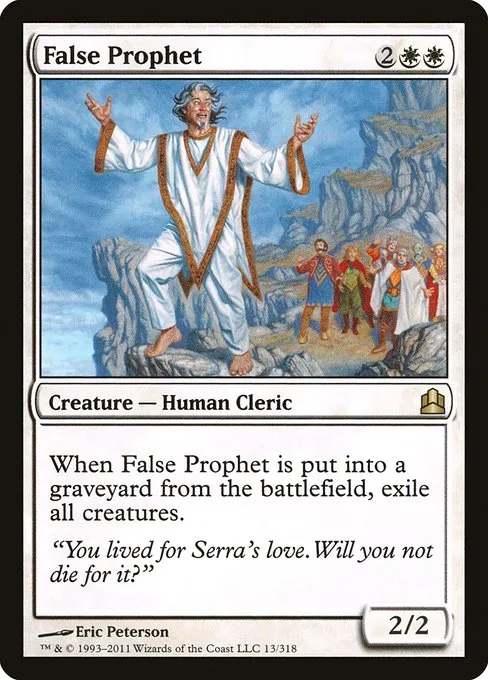 False Prophet · Commander 2011 13/318