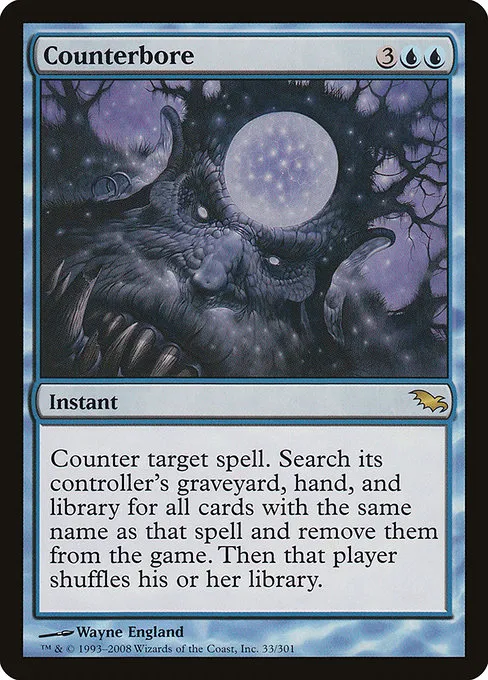 Counterbore · Shadowmoor 33/302
