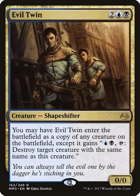 Evil Twin · Modern Masters 2017 162/249