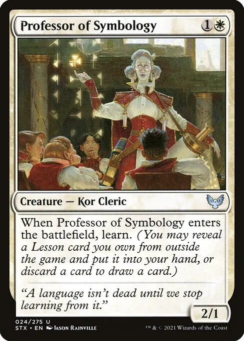 Professor of Symbology · Strixhaven: School of Mages 24/393