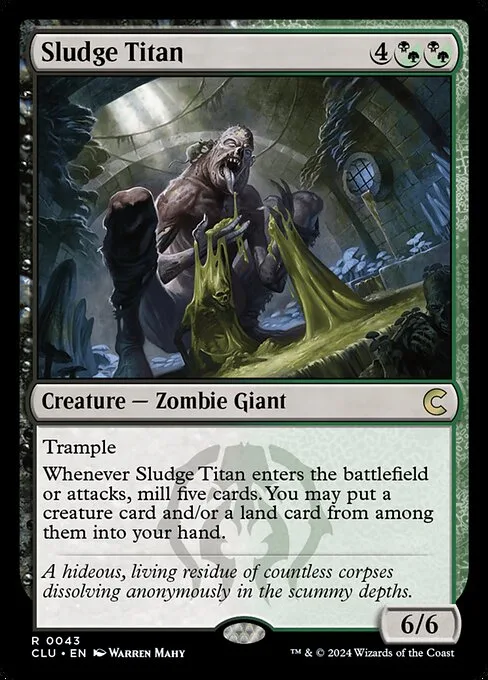Sludge Titan · Ravnica: Clue Edition 43/284