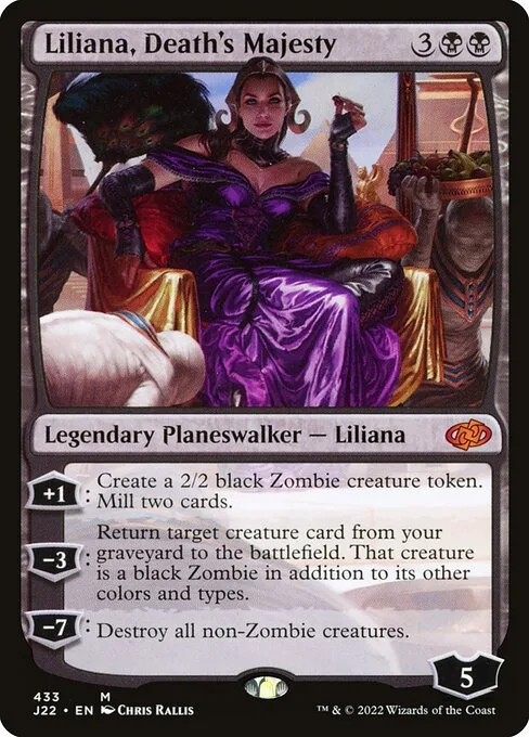 Liliana, Death's Majesty · Jumpstart 2022 433/835