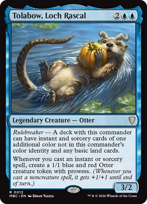 Tolabow, Loch Rascal · Mystery Booster: Commander Edition 12/2