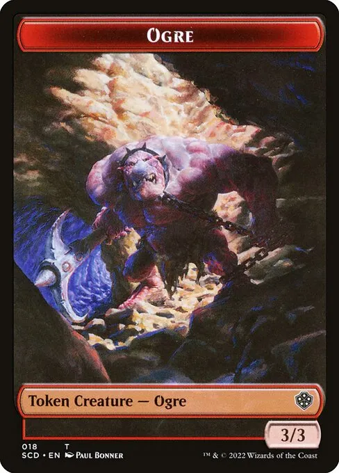Ogre · Starter Commander Deck Tokens 18/27