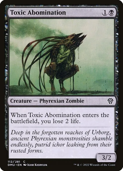 Toxic Abomination · Dominaria United 112/453