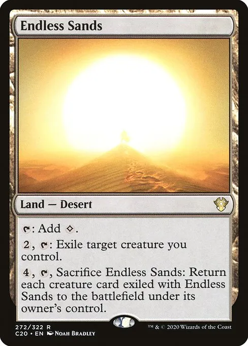 Endless Sands · Commander 2020 272/322