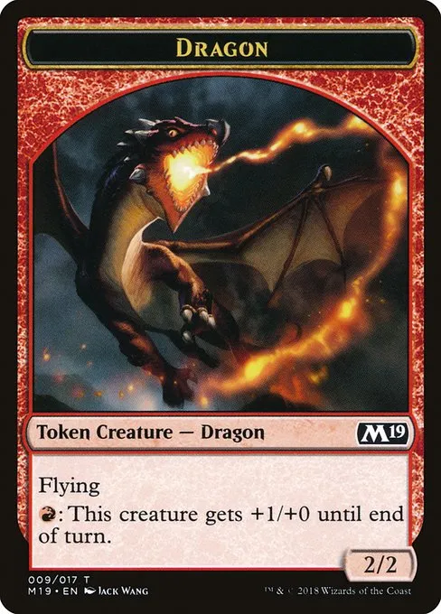 Dragon · Core Set 2019 Tokens 9/18