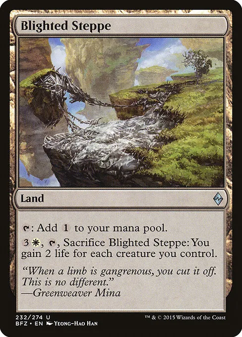 Blighted Steppe · Battle for Zendikar 232/299