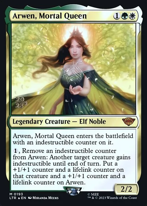 Arwen, Mortal Queen · Tales of Middle-earth Promos 193s/86