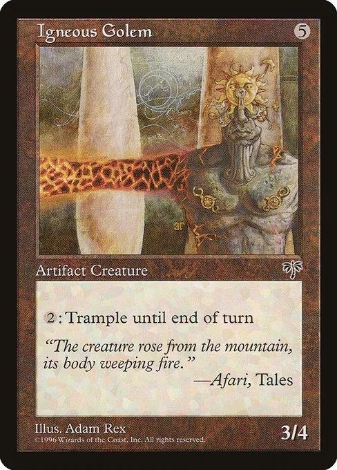 Igneous Golem · Mirage 305/353