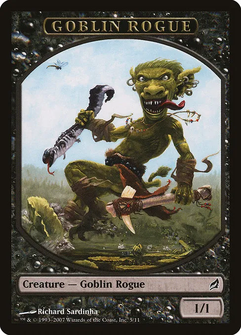 Goblin Rogue · Lorwyn Tokens 5/11