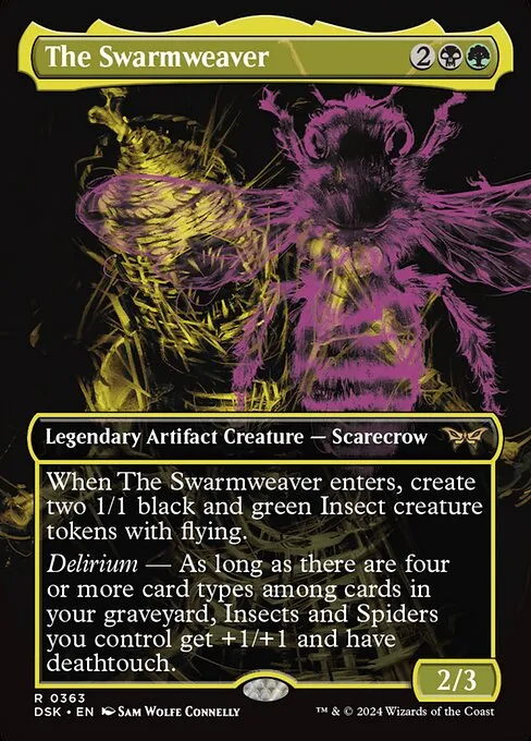 The Swarmweaver · Duskmourn: House of Horror 363/419