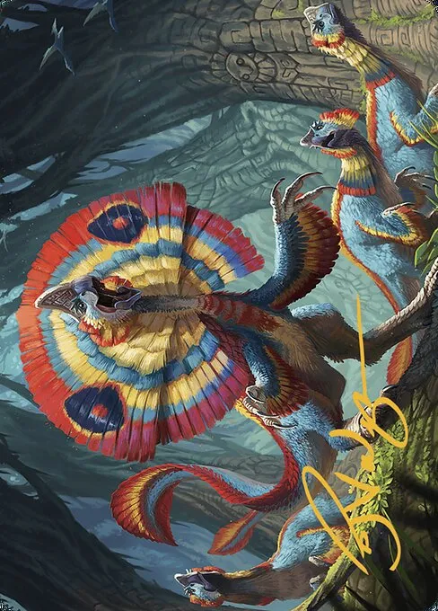 Sunfrill Imitator // Sunfrill Imitator · The Lost Caverns of Ixalan Art Series 78/81