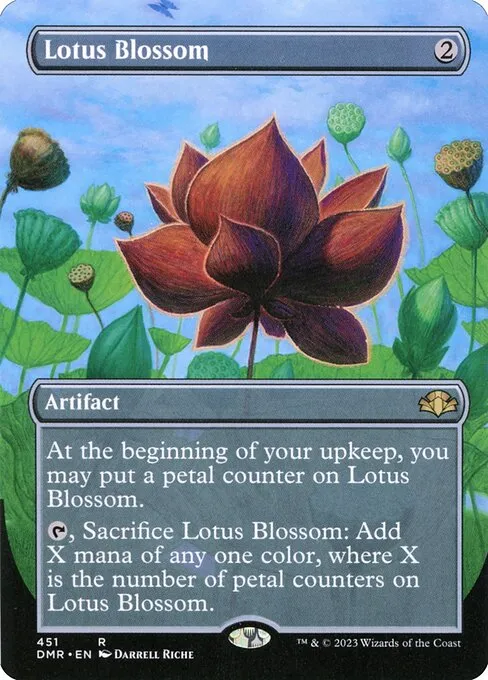 Lotus Blossom · Dominaria Remastered 451/457