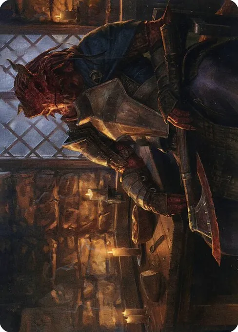 Jaded Sell-Sword // Jaded Sell-Sword · Adventures in the Forgotten Realms Art Series 47/81
