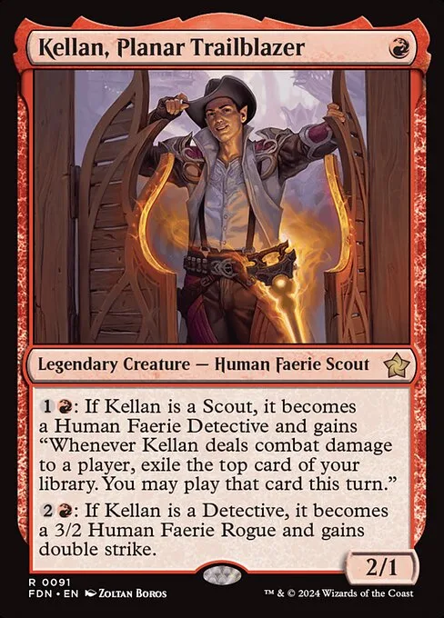 Kellan, Planar Trailblazer · Foundations 91/771