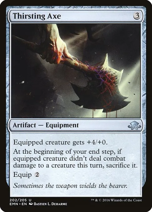 Thirsting Axe · Eldritch Moon 202/208
