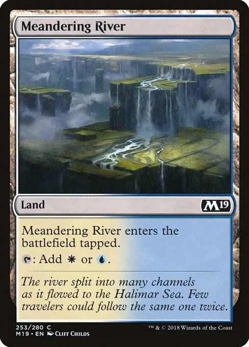 Meandering River · Core Set 2019 253/314