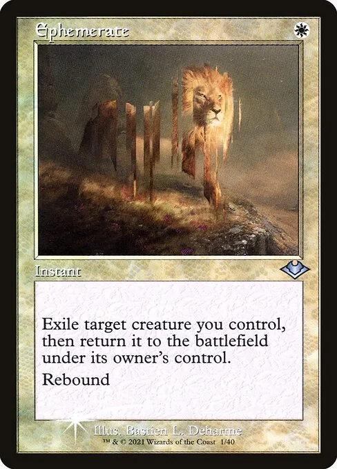 Ephemerate · Modern Horizons 1 Timeshifts 1/40