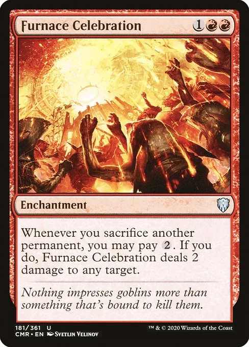 Furnace Celebration · Commander Legends 181/718