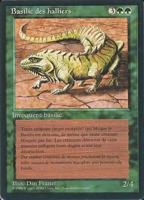 Thicket Basilisk · Foreign Black Border 218/307