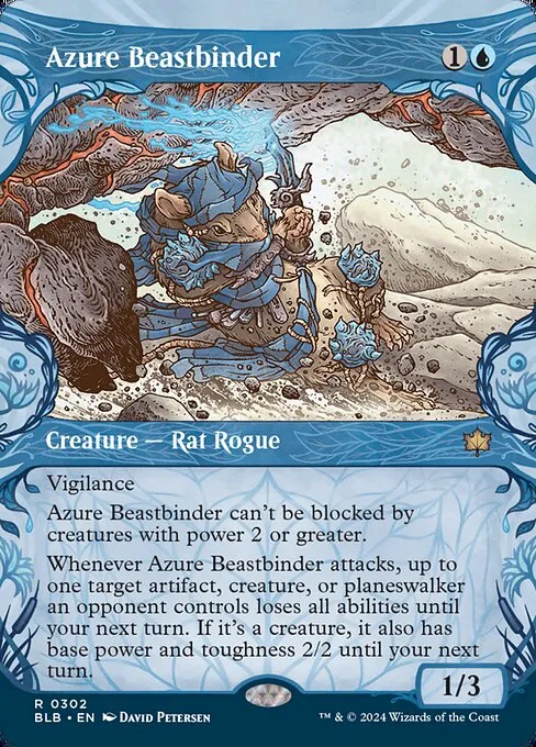 Azure Beastbinder · Bloomburrow 302/398